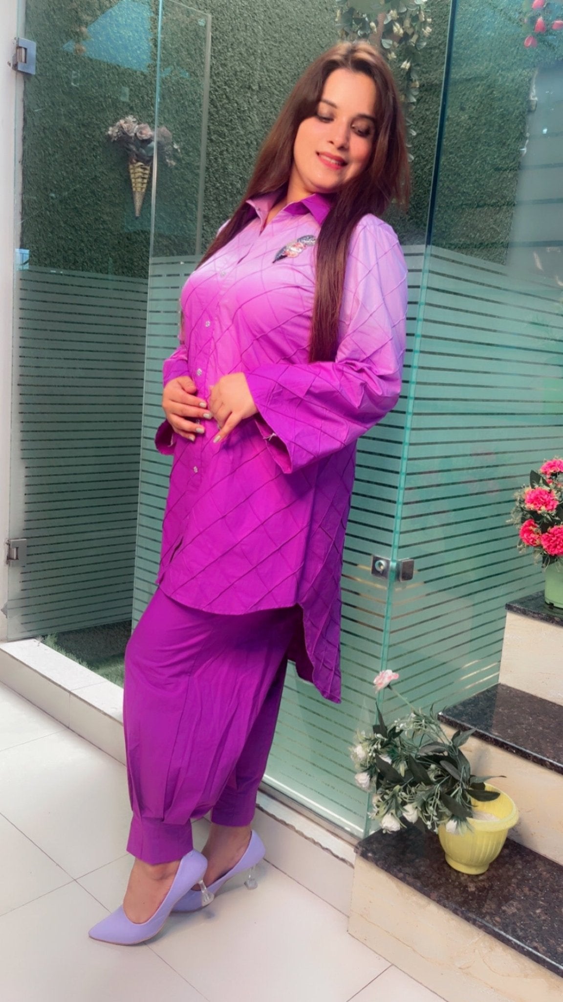 Ombre Co - ord Set - Kirti Kapoor Couture
