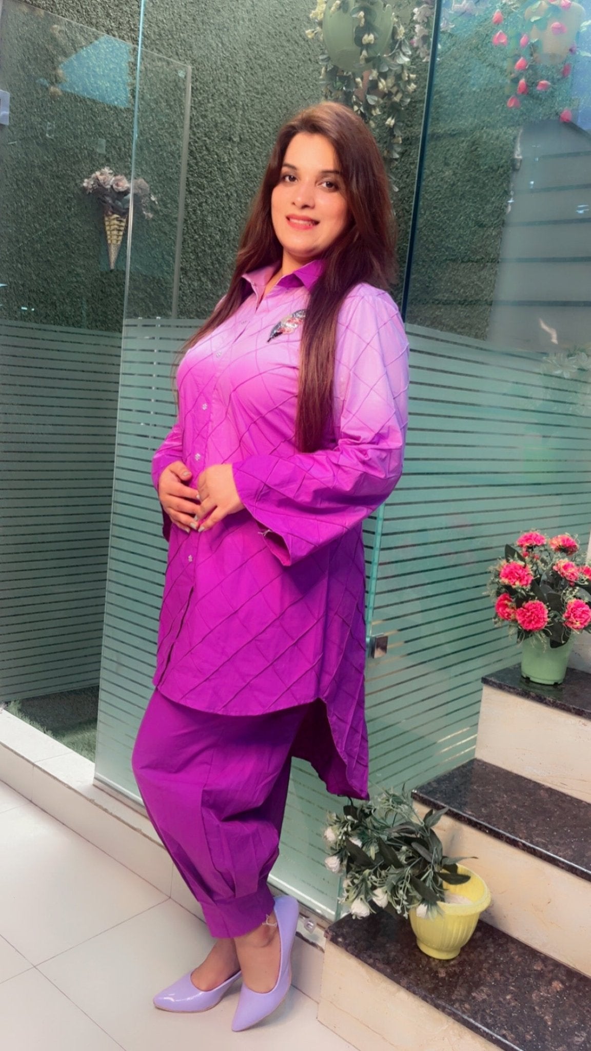 Ombre Co - ord Set - Kirti Kapoor Couture