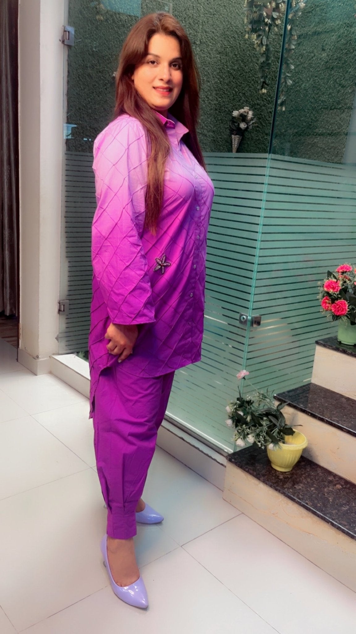 Ombre Co - ord Set - Kirti Kapoor Couture