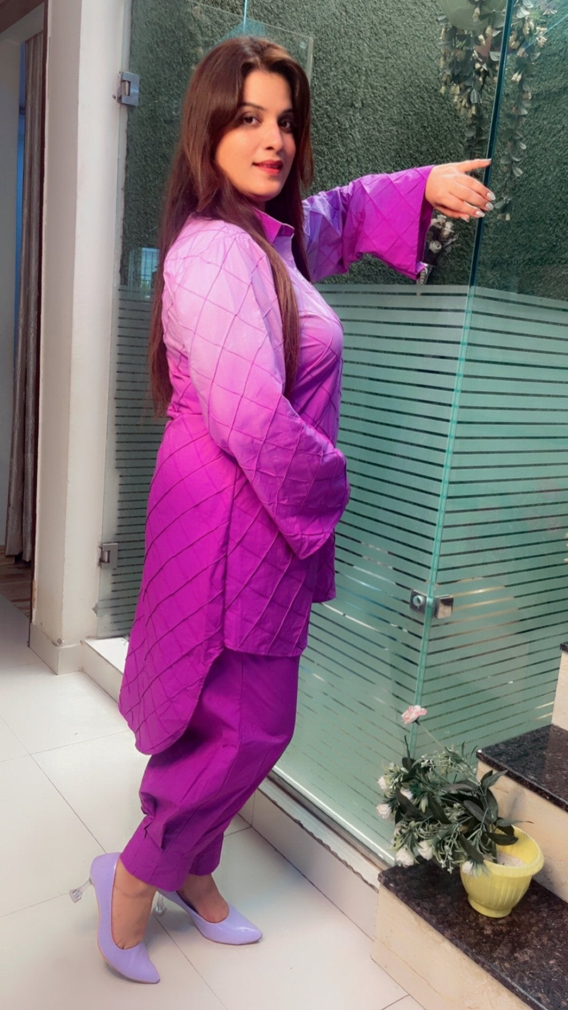 Ombre Co - ord Set - Kirti Kapoor Couture