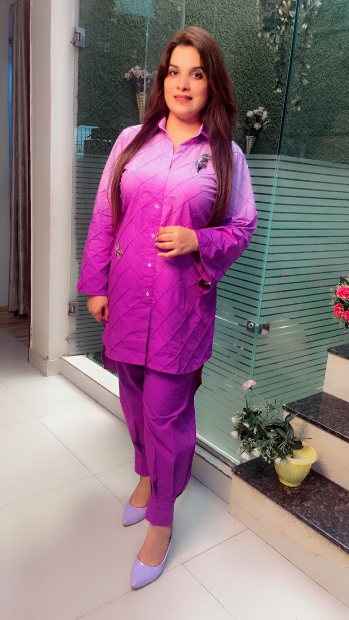 Ombre Co - ord Set - Kirti Kapoor Couture