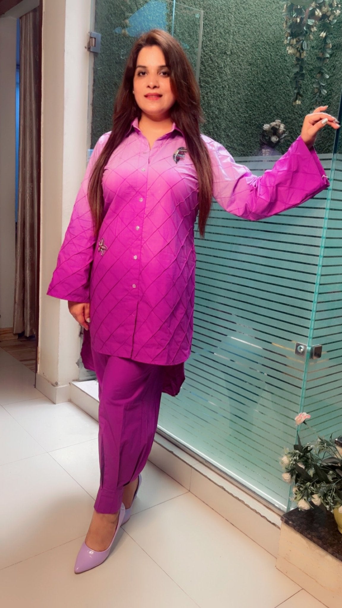 Ombre Co - ord Set - Kirti Kapoor Couture