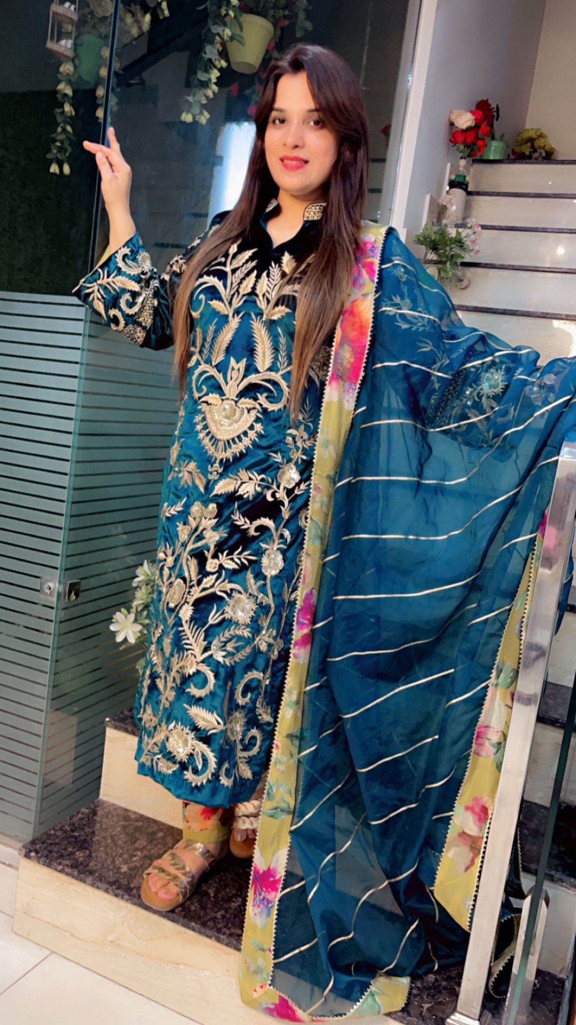Pakistani Style Suit - Kirti Kapoor Couture