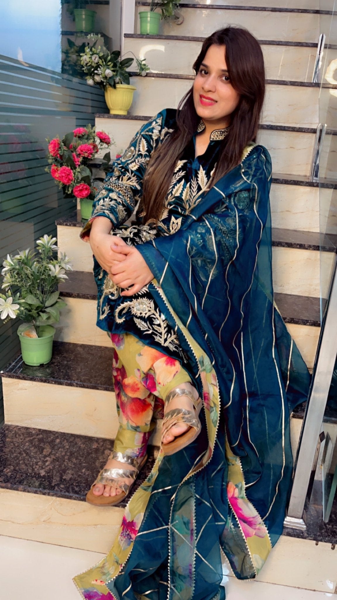 Pakistani Style Suit - Kirti Kapoor Couture