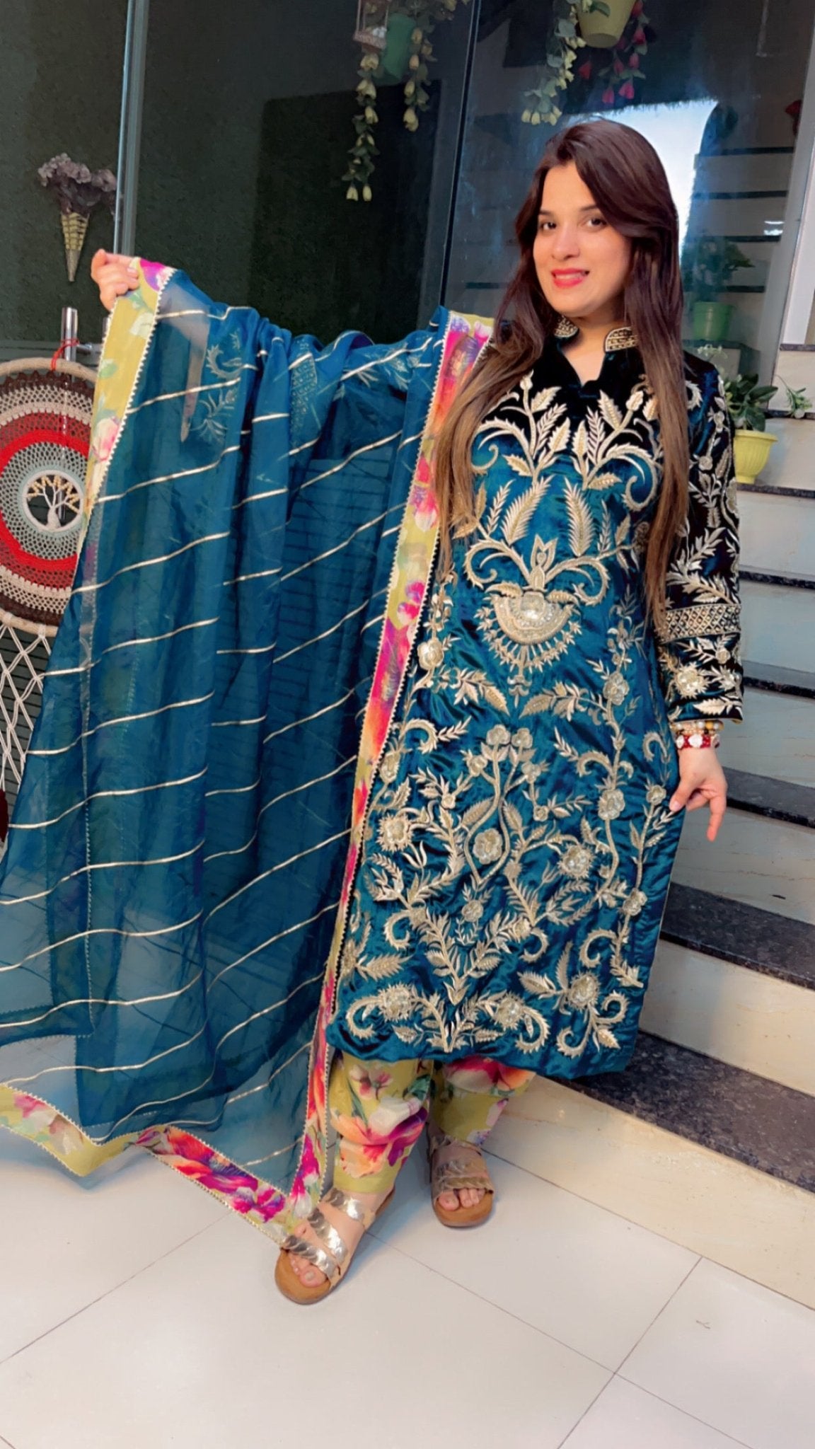 Pakistani Style Suit - Kirti Kapoor Couture