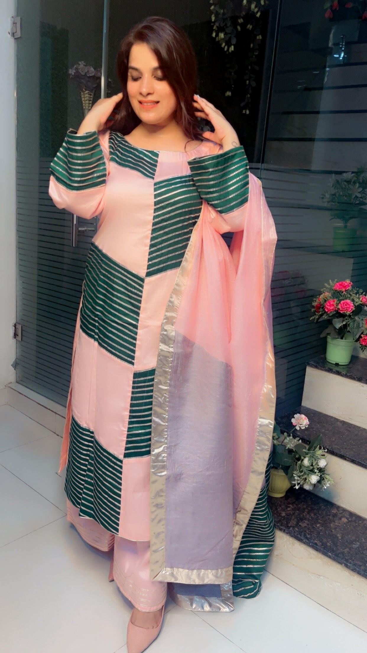 Party - wear Designer Kurti Set - Kirti Kapoor Couture