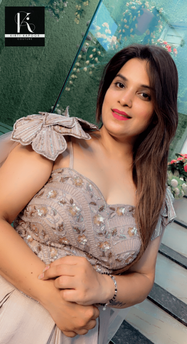 Pastel Shaded Hand - Embroidered Lehenga Choli - Kirti Kapoor Couture