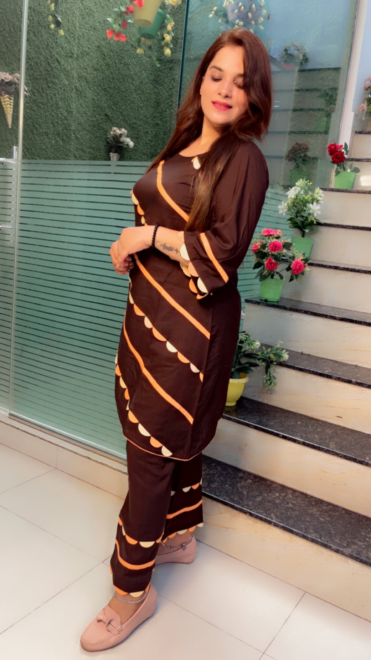 Rayon Cotton Kurti Set - Kirti Kapoor Couture