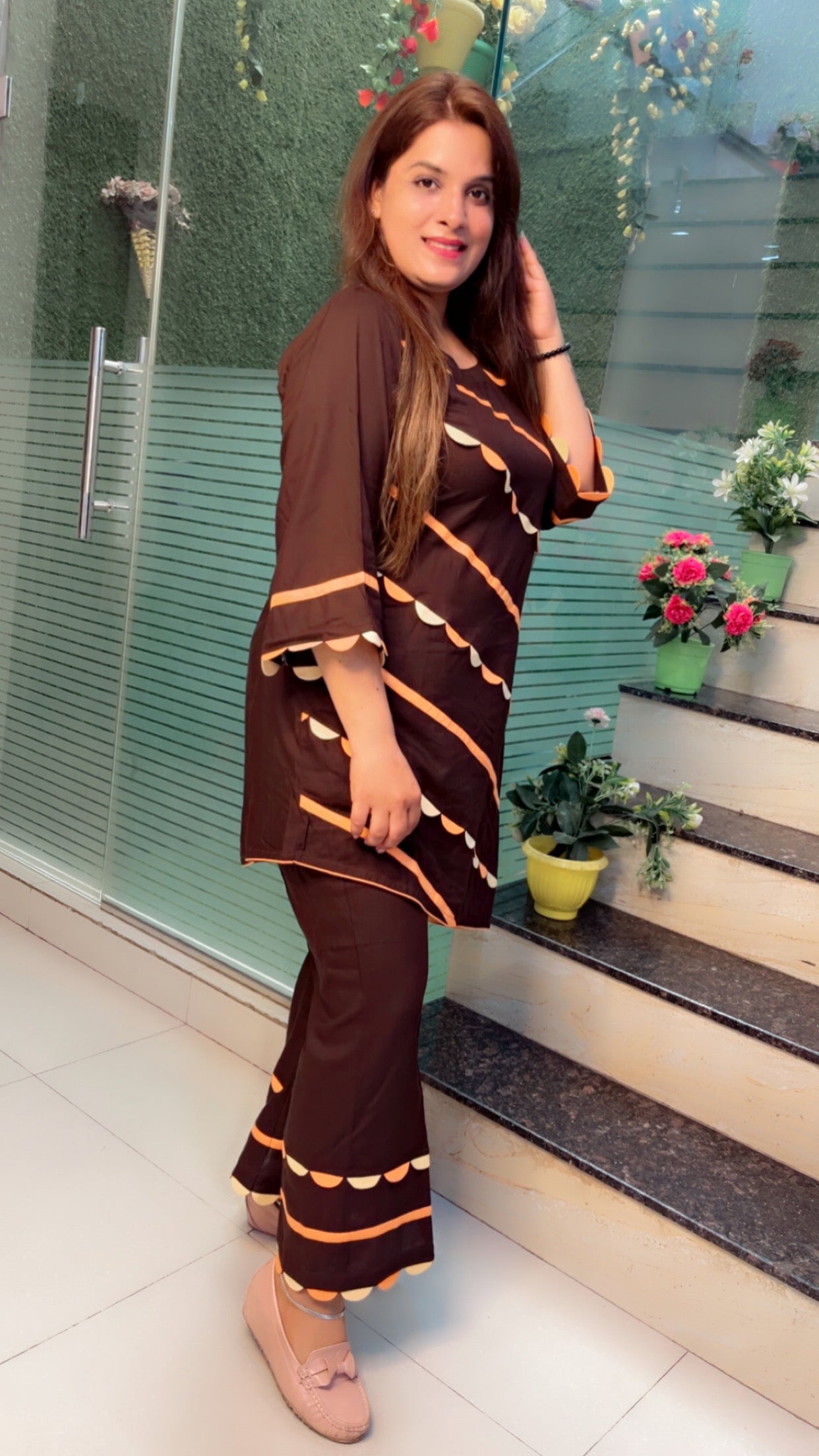 Rayon Cotton Kurti Set - Kirti Kapoor Couture