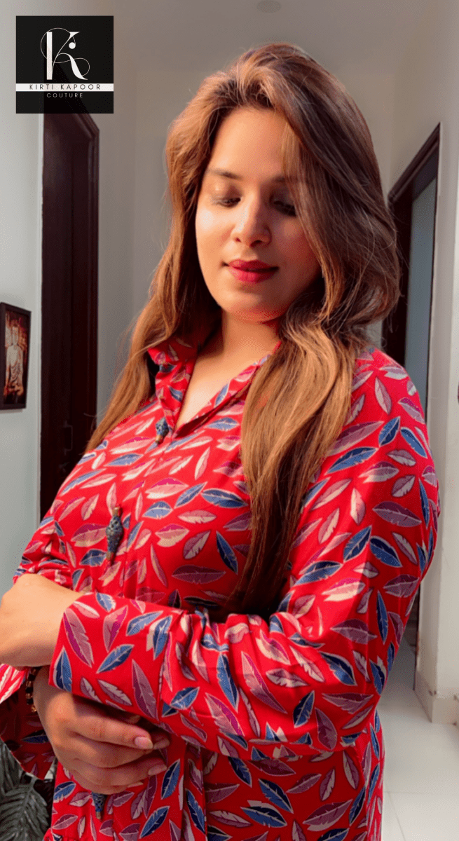 Rayon Cotton Printed Tunic - Kirti Kapoor Couture