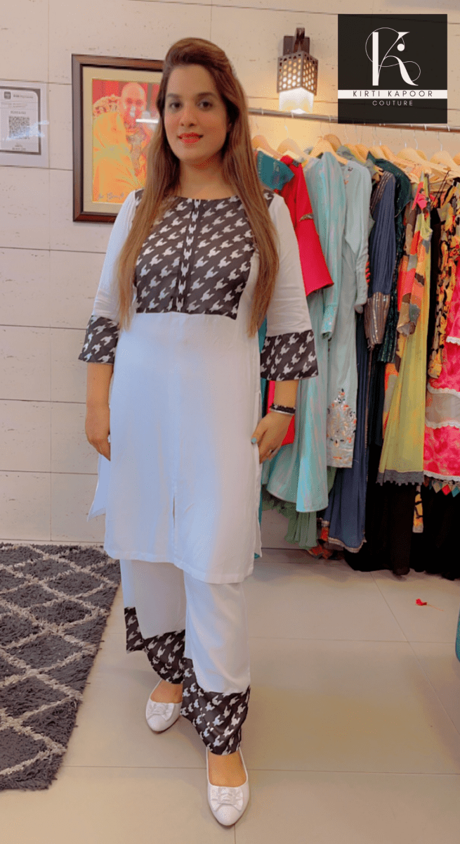 Stylish Kurti With Pants by Kirti Kapoor - Kirti Kapoor Couture