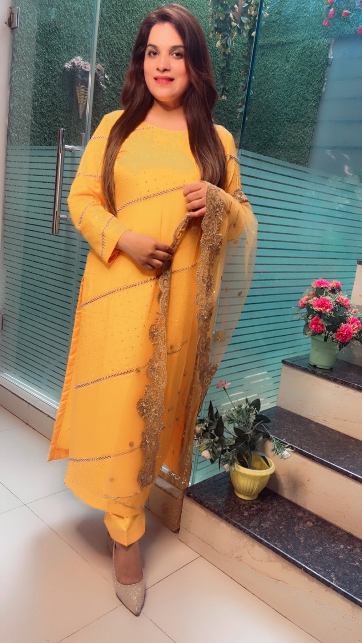 Suit for Haldi Ceremony - Kirti Kapoor Couture