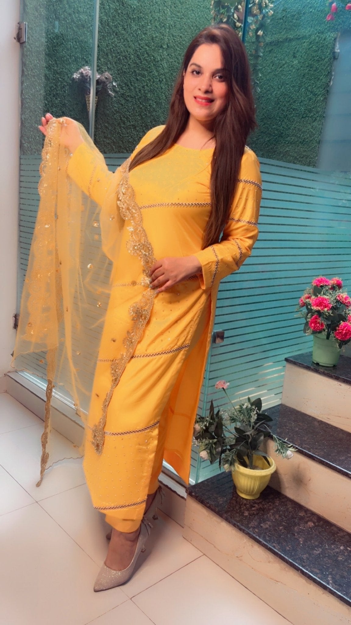 Suit for Haldi Ceremony - Kirti Kapoor Couture