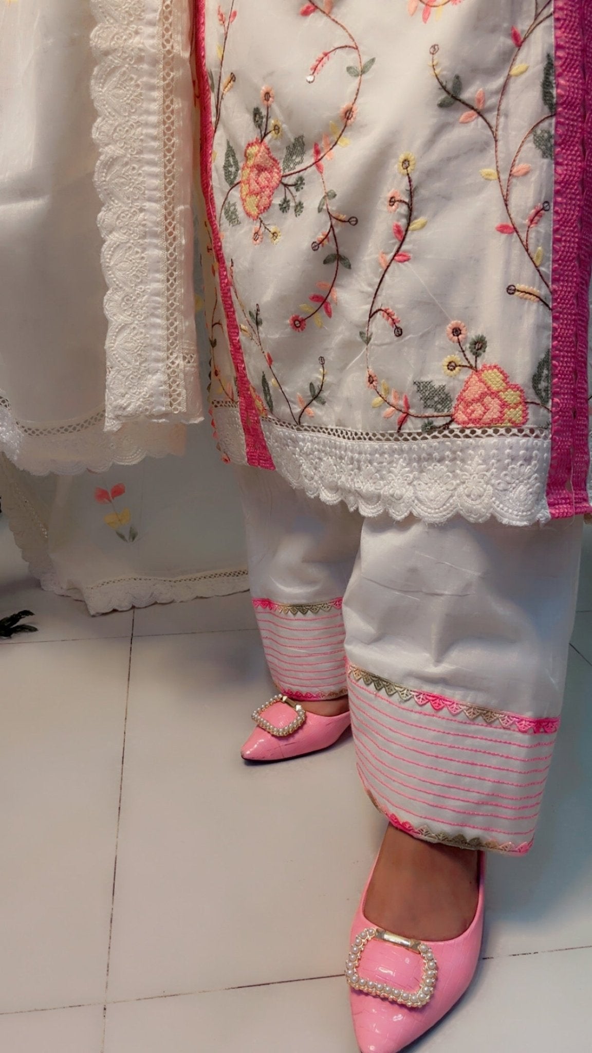 Thread - Worked Suit - Kirti Kapoor Couture