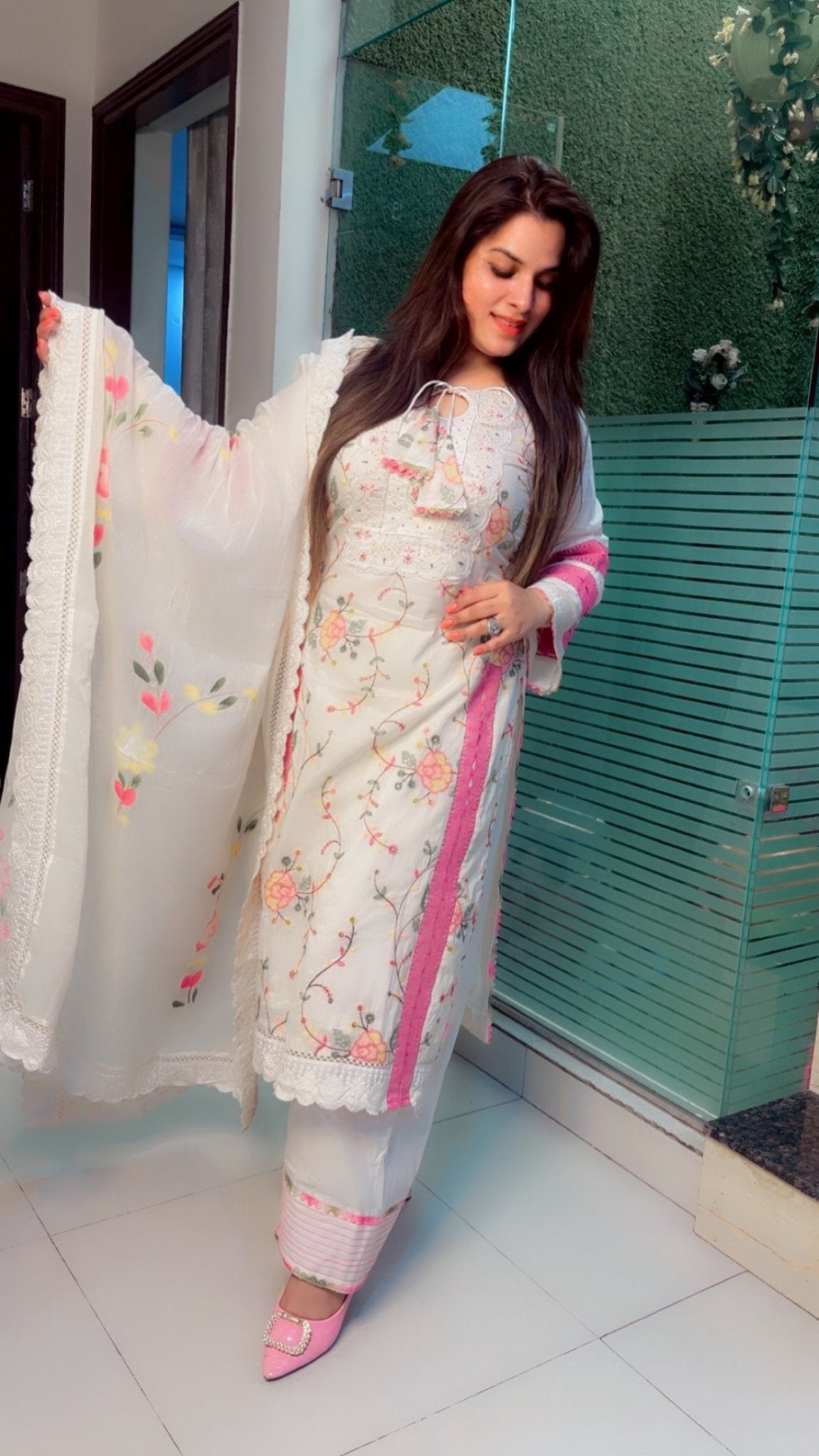 Thread - Worked Suit - Kirti Kapoor Couture