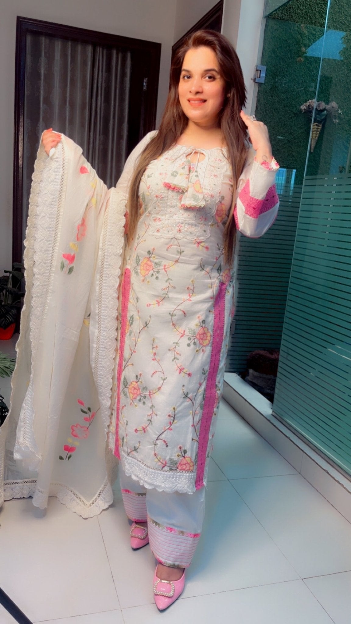 Thread - Worked Suit - Kirti Kapoor Couture