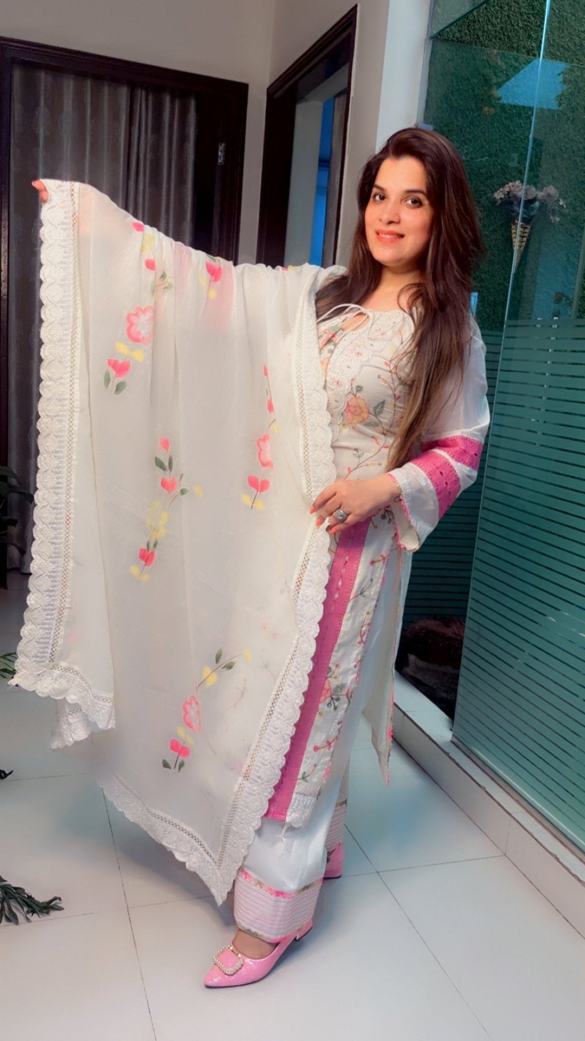 Thread - Worked Suit - Kirti Kapoor Couture