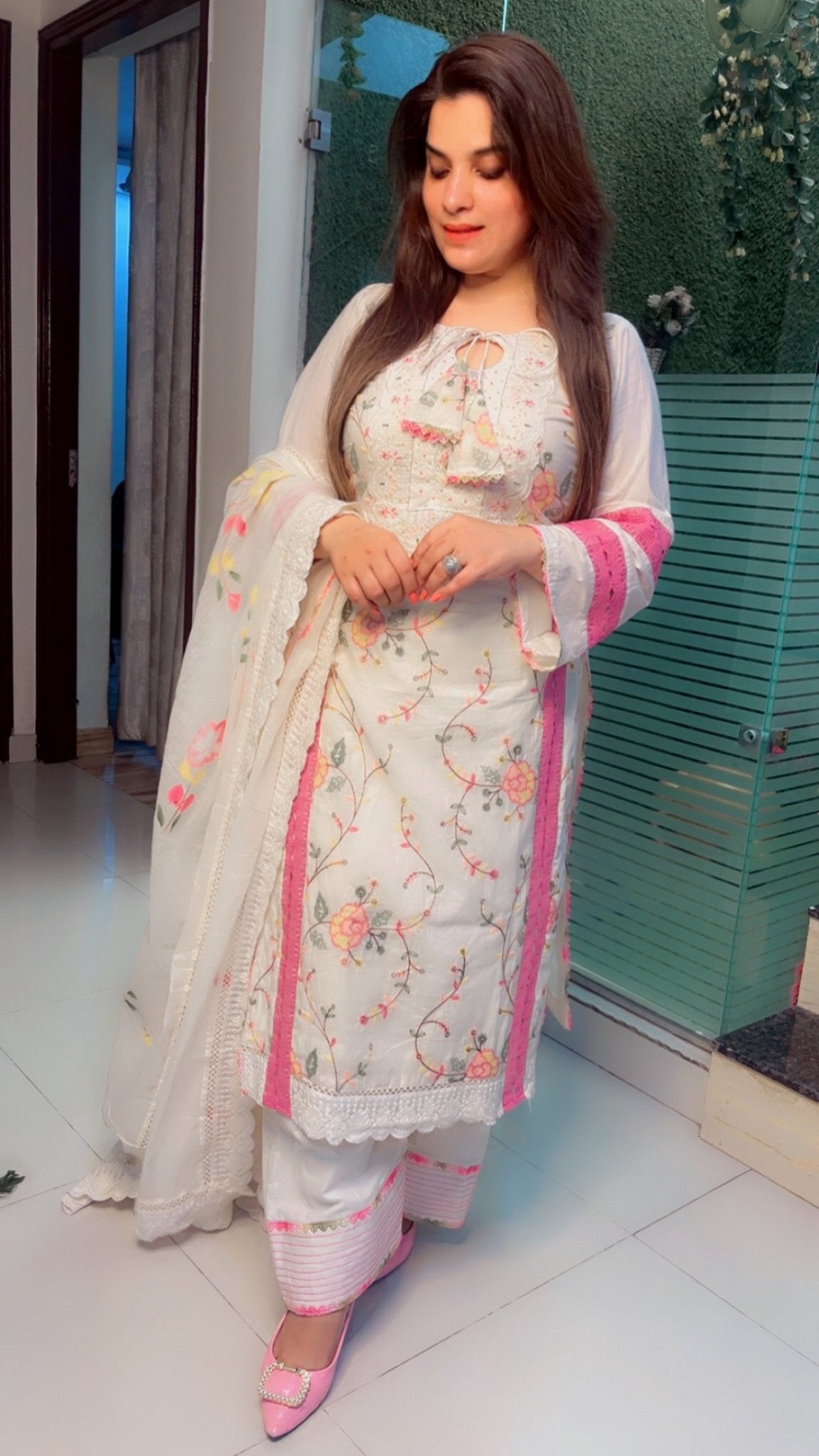Thread - Worked Suit - Kirti Kapoor Couture