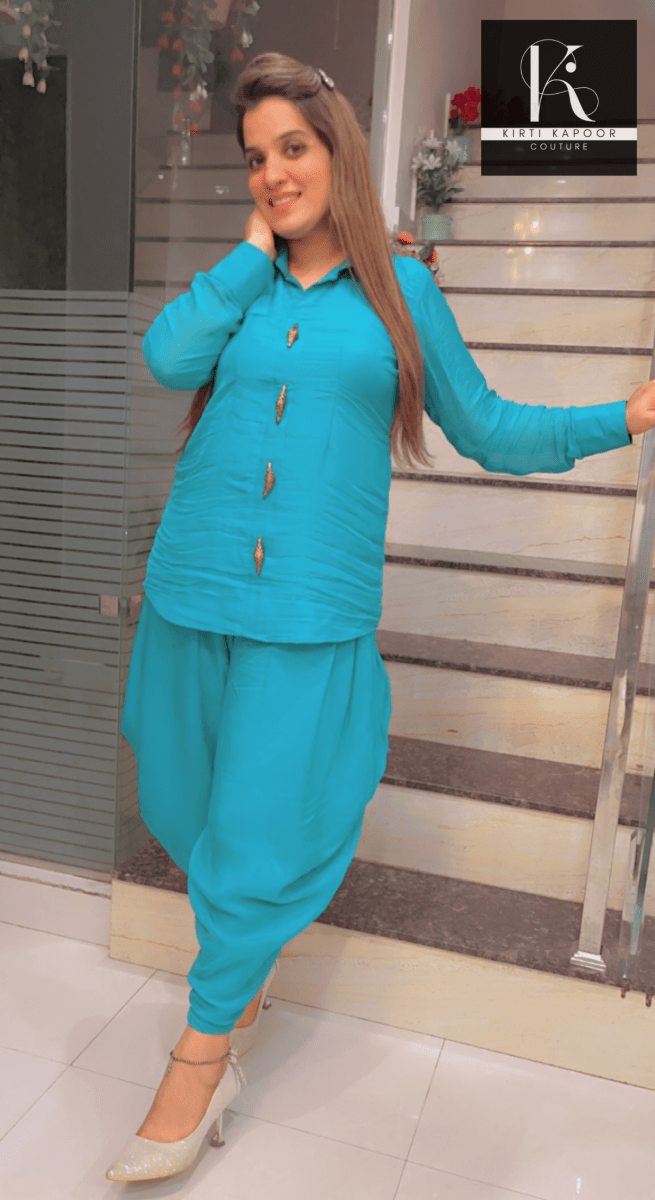 Traditional Dhoti & Shirt - Kirti Kapoor Couture