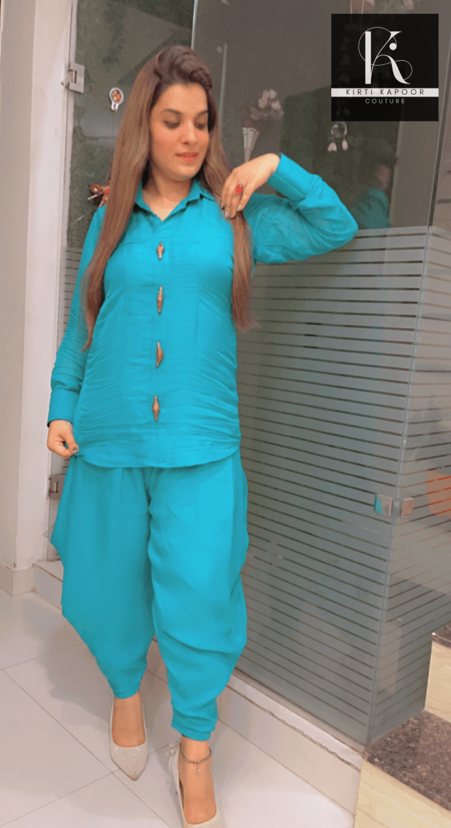 Traditional Dhoti & Shirt - Kirti Kapoor Couture