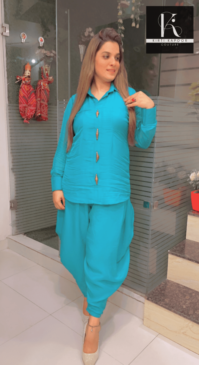 Traditional Dhoti & Shirt - Kirti Kapoor Couture