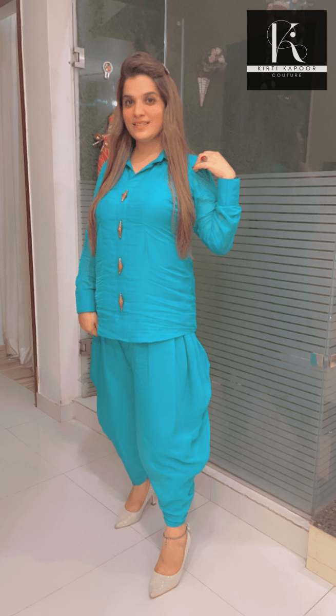 Traditional Dhoti & Shirt - Kirti Kapoor Couture