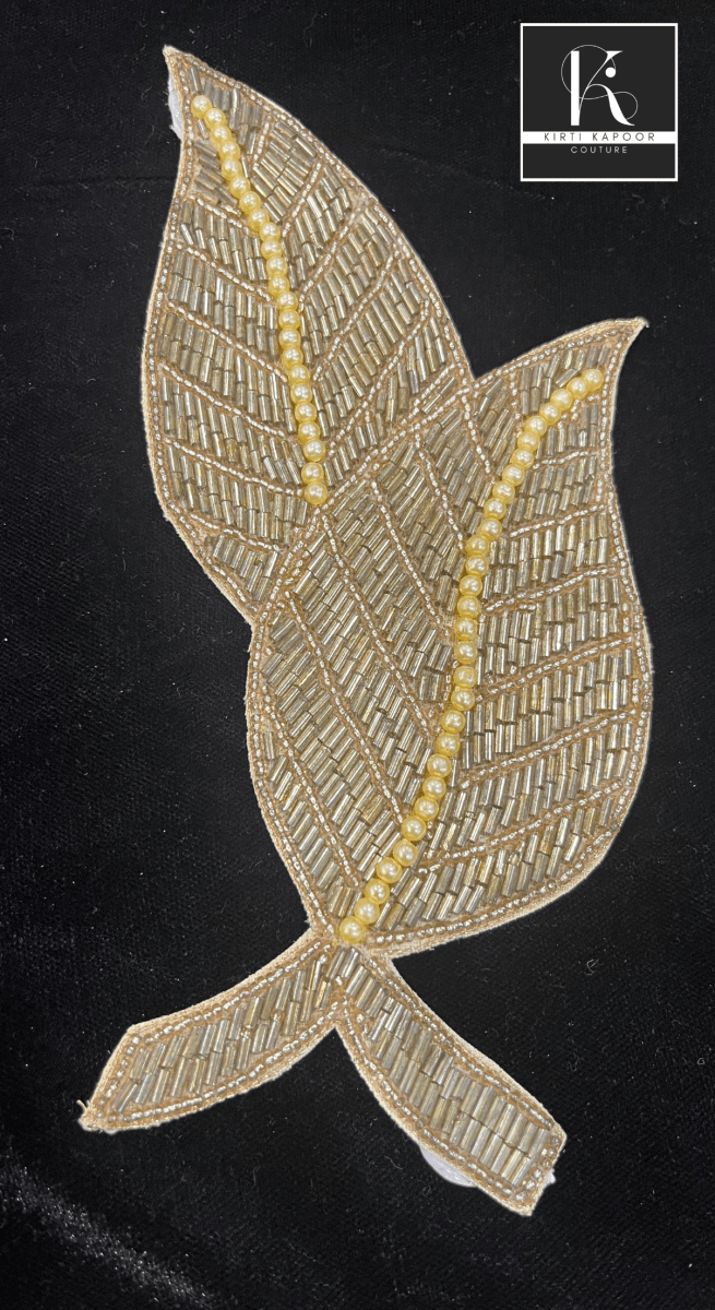 Twin Leaves Patch For Dresses and Suits - Kirti Kapoor Couture