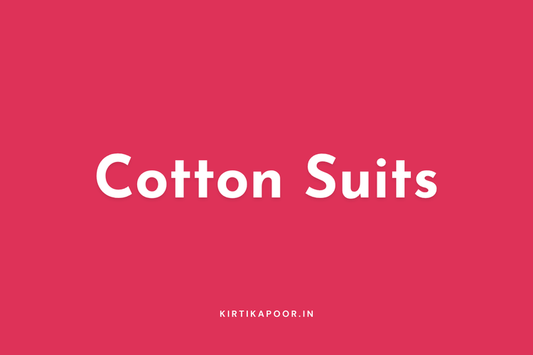 Cotton Suits