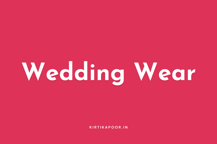 Wedding Wear