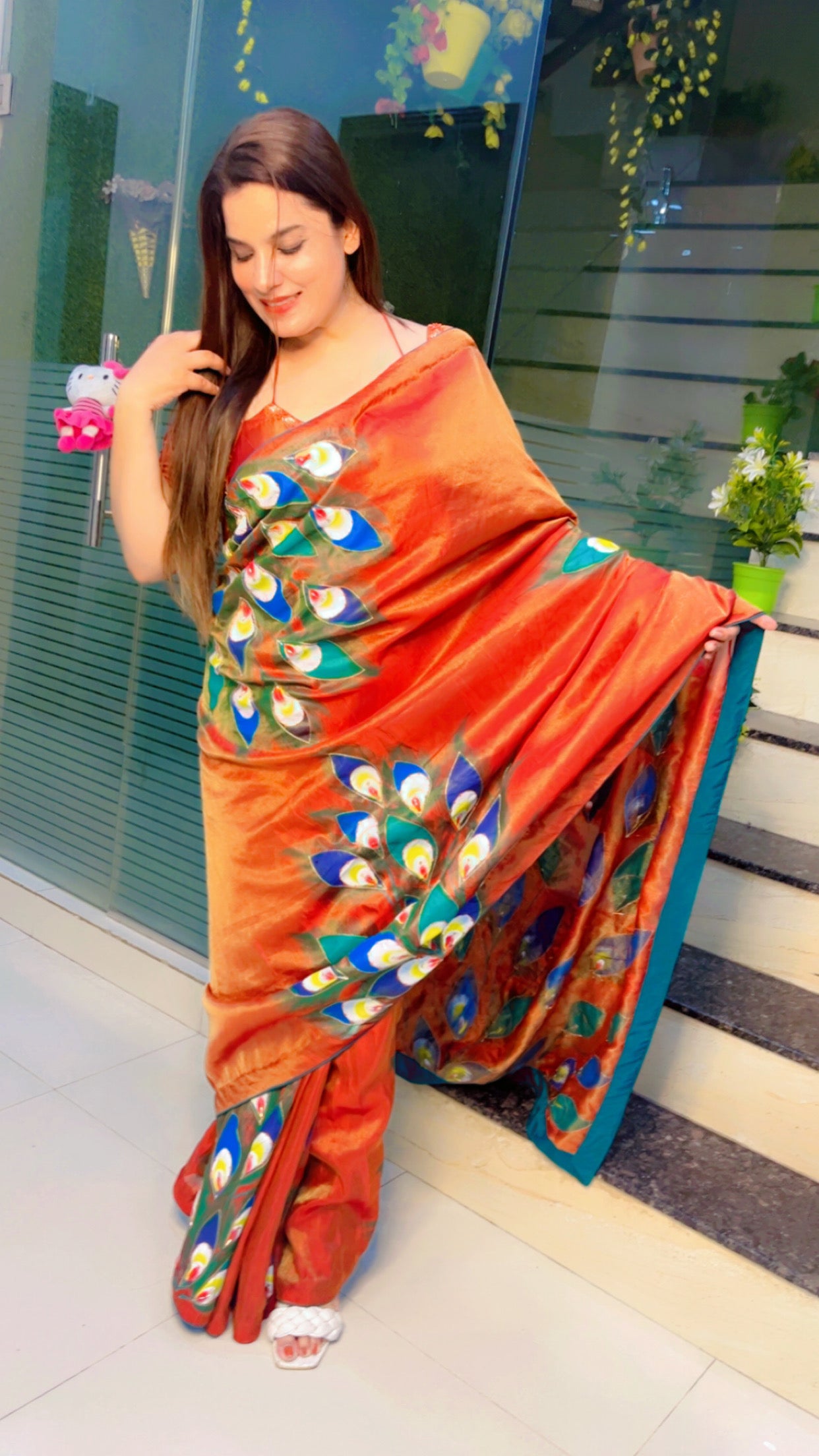 Hand-Painted Sarees