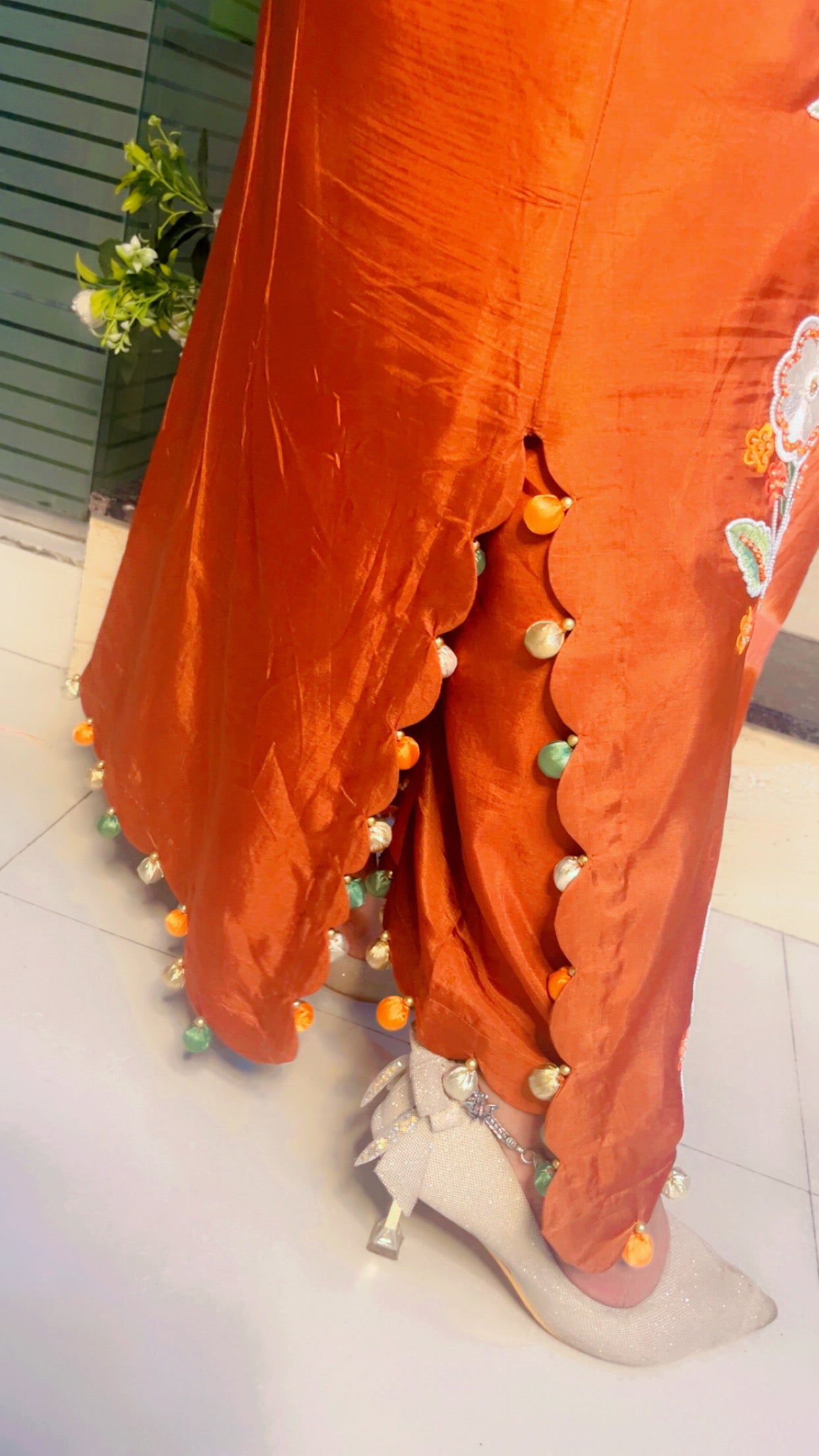 Embroidered Pakistani Suit