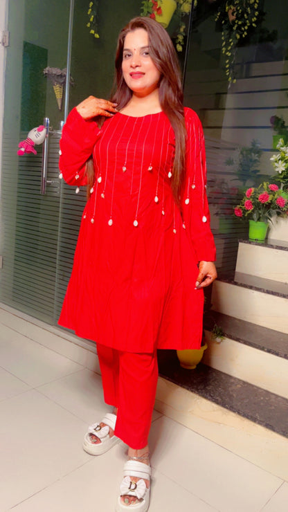 Rayon Designer Co-ord