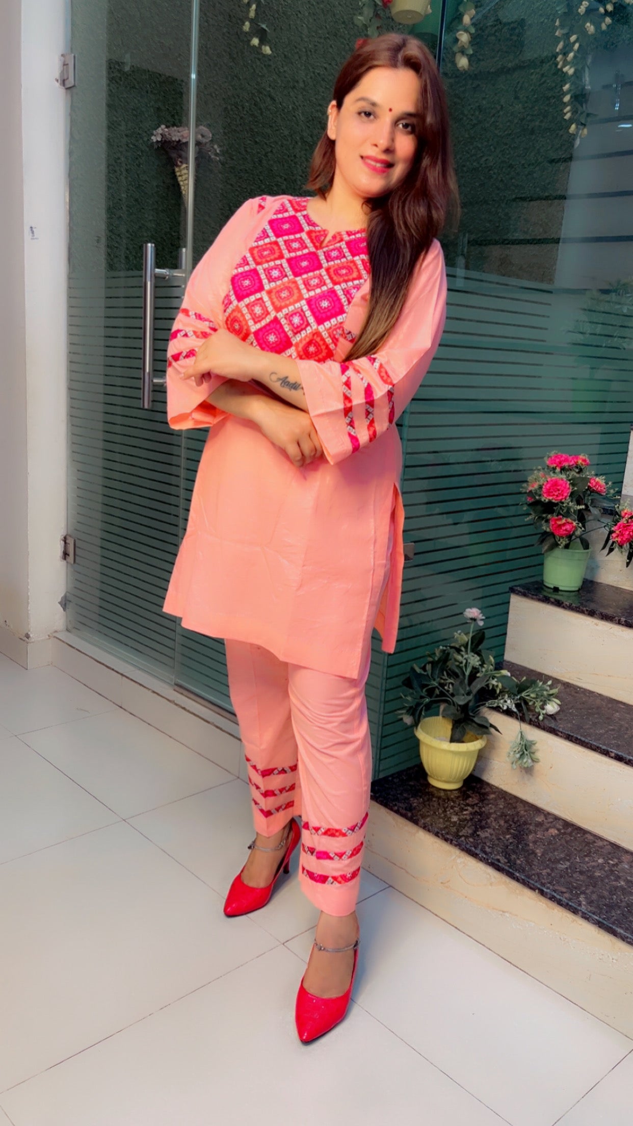 Designer Kurti Set