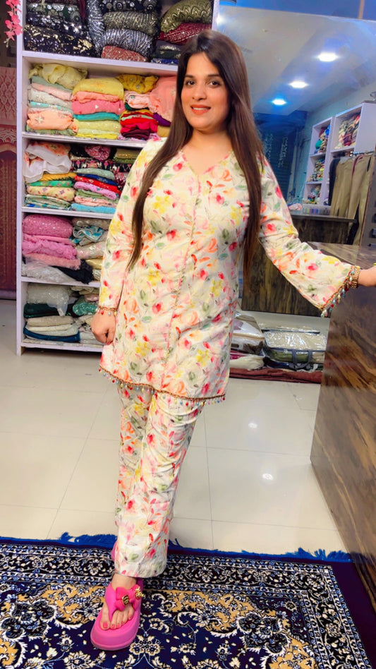 Printed Summer Co-ord