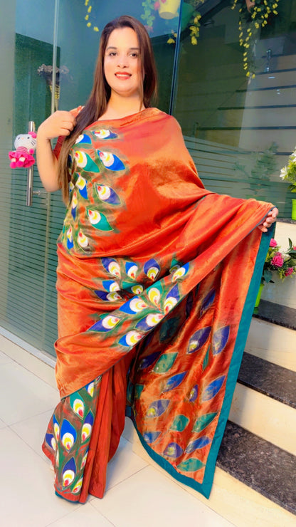 Hand-Painted Sarees