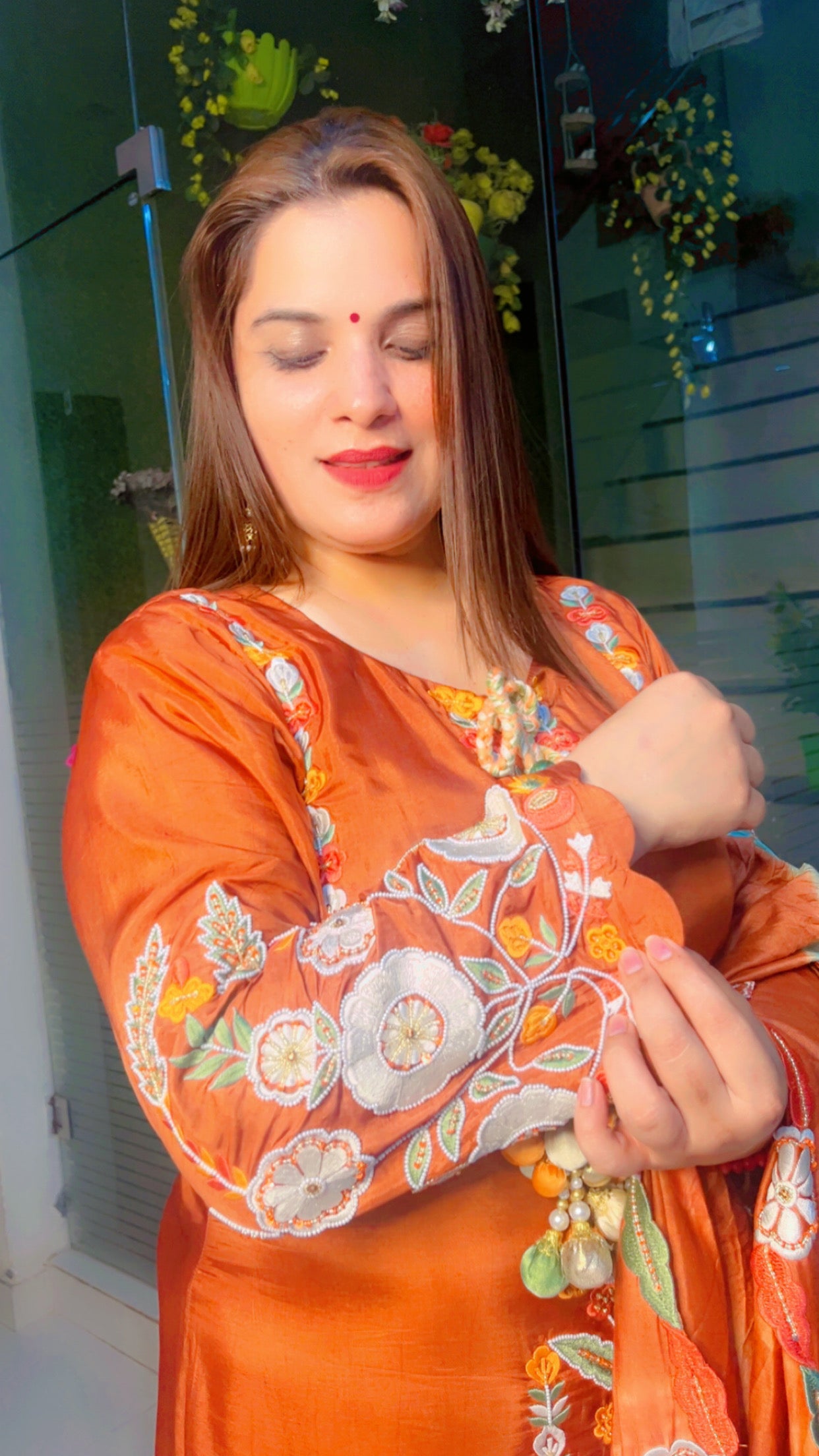 Embroidered Pakistani Suit