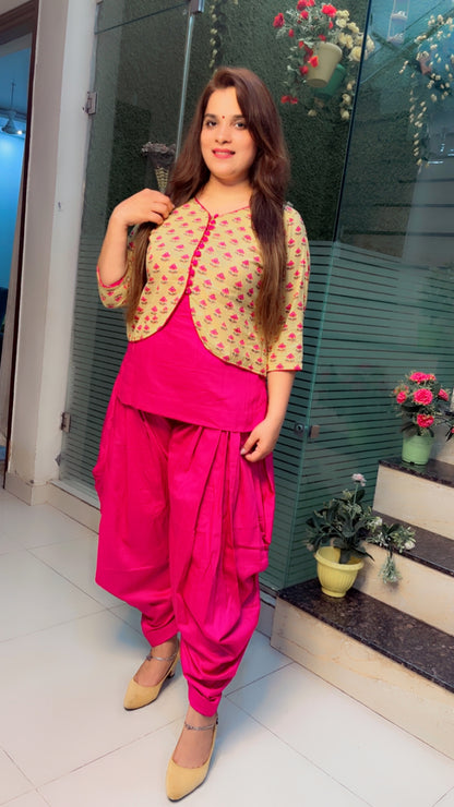 Designer Dhoti Set