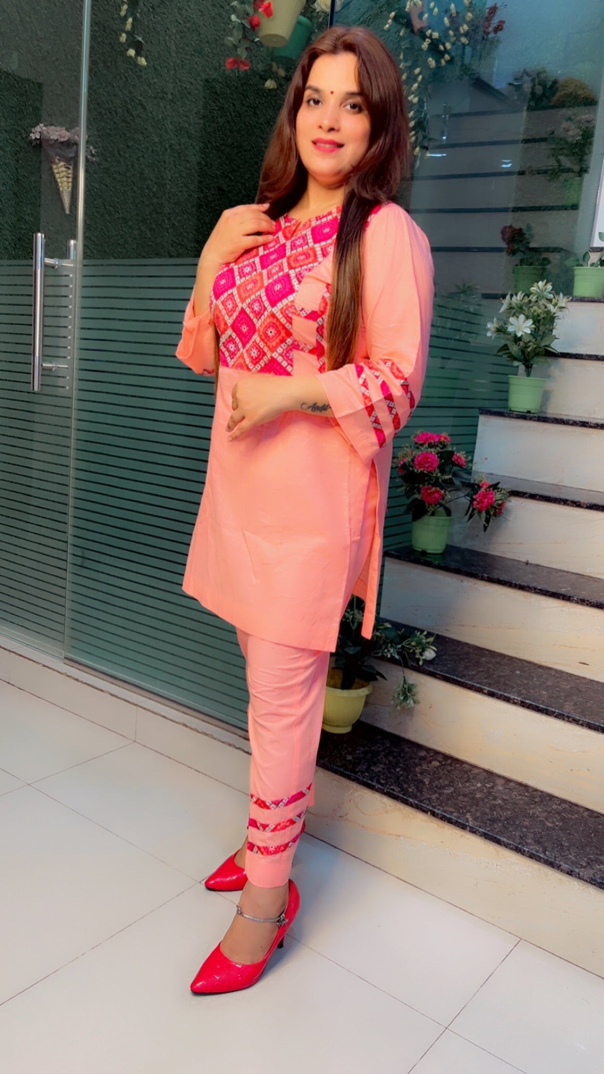 Designer Kurti Set