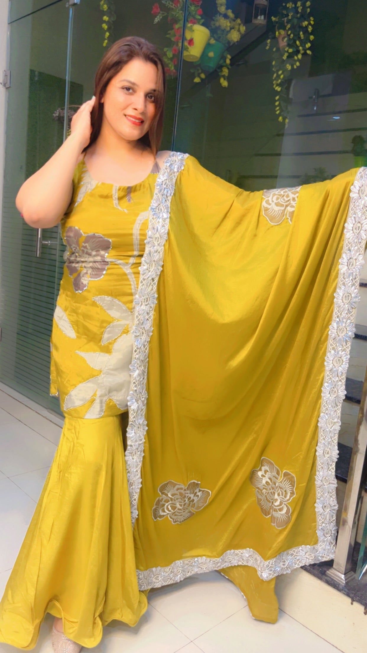 Mustard Designer Suit for Weddings (SH001)