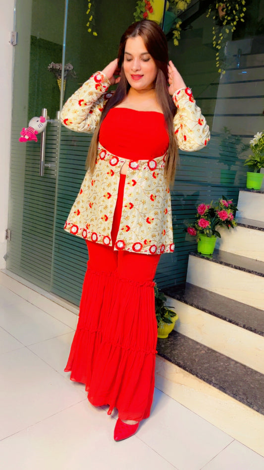Three piece Partywear Set