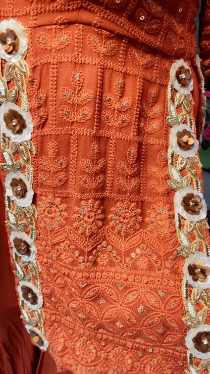 Brown Designer Co-ord For Weddings (CS009)