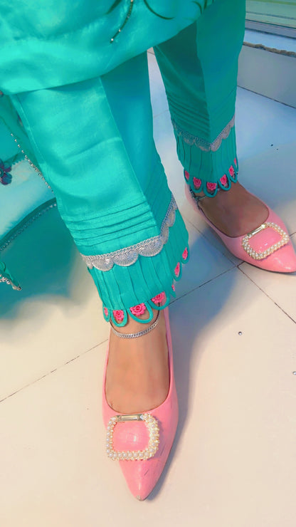 Hand-Painted Designer Suit