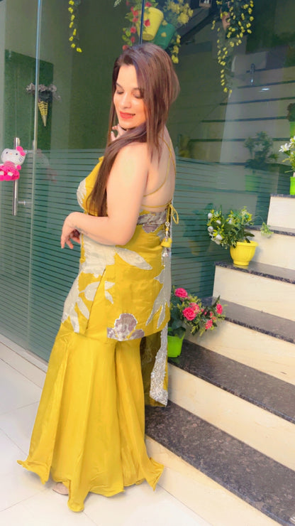 Mustard Designer Suit for Weddings (SH001)