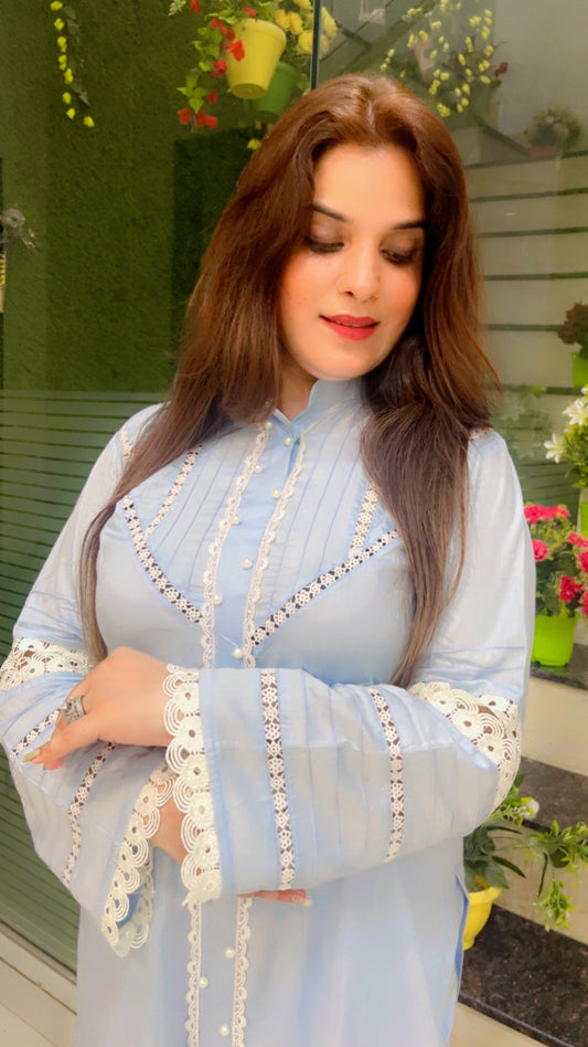 Cotton Designer Kurti Set