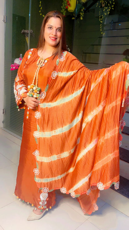 Embroidered Pakistani Suit