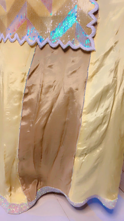 Yellow Designer Wedding Suit (PS010)