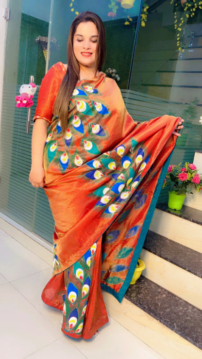 Hand-Painted Sarees