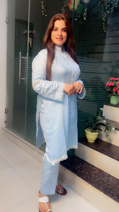 Cotton Designer Kurti Set