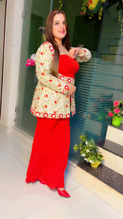 Three piece Partywear Set