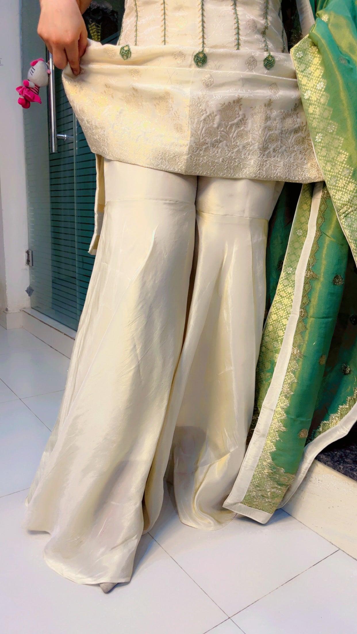 Ivory Wedding Wear Suit (SH002)